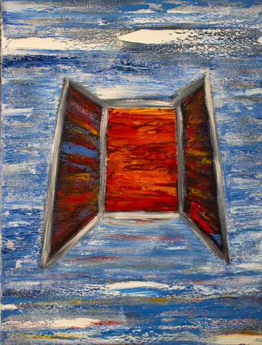 Window to Mars by Maksim Gorshkov, Painting for Sale on Select