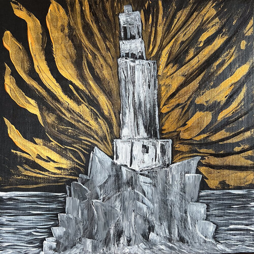 Tower of Solitude by Maksim Gorshkov, Painting for Sale on Select