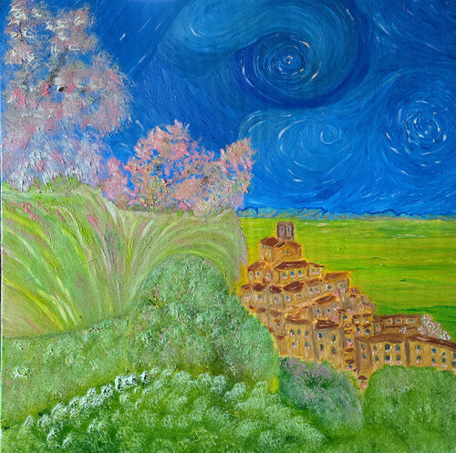 Whispers of Tiber Spring by Maksim Gorshkov, Painting for Sale on Select