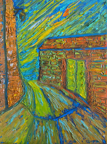 New Spring on the Old Stones by Maksim Gorshkov, Painting for Sale on Select