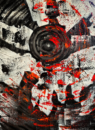 Core Collapse by Maksim Gorshkov, Painting for Sale on Select