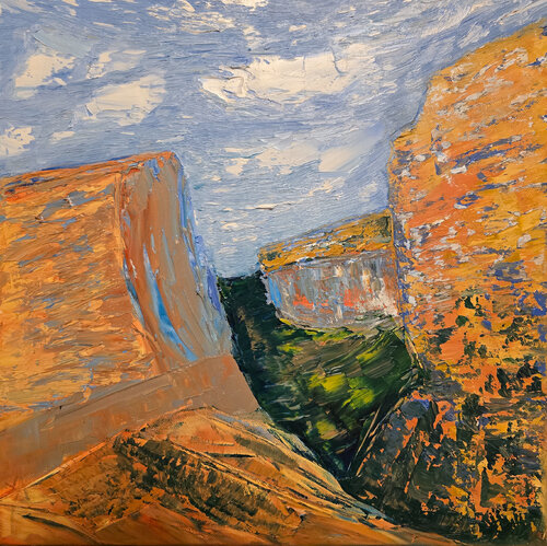 The Sanctuary of Silence by Maksim Gorshkov, Painting for Sale on Select