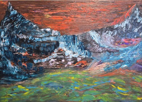 Ice and Fire von Maksim Gorshkov, Malerei kaufen auf Select