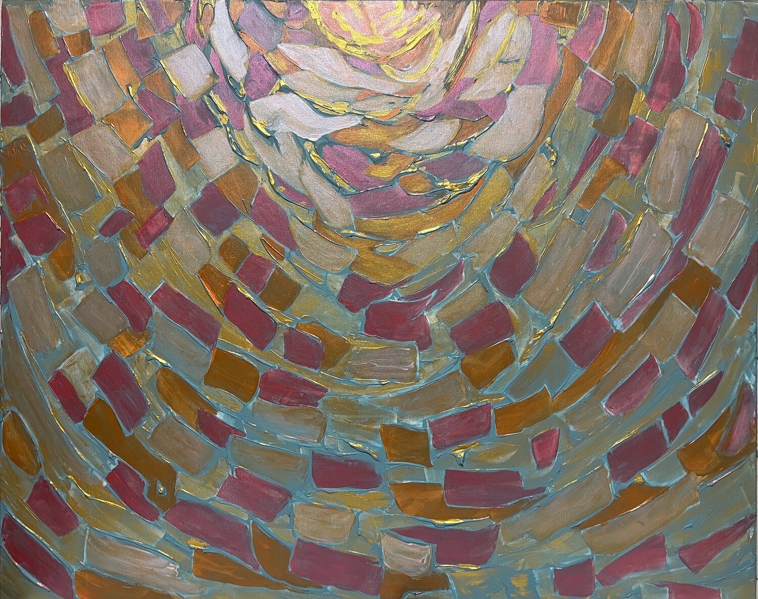 Sunny evening Maksim Gorshkov Original painting for sale