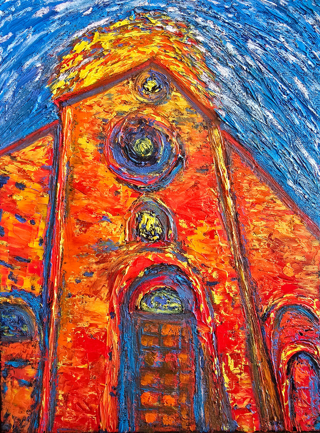 Portal of Light Maksim Gorshkov Original painting for sale