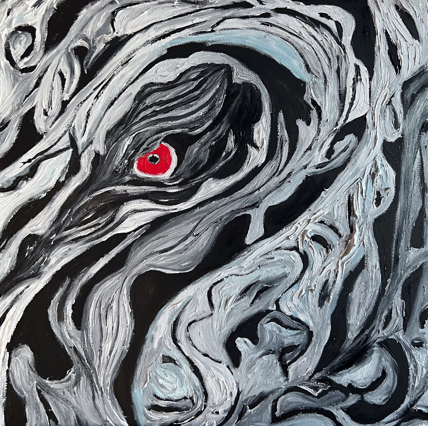 Breath of the Beast Maksim Gorshkov Original painting for sale