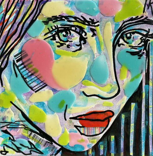 Absolument by Karine Langevin Kjl, Painting for Sale on Select