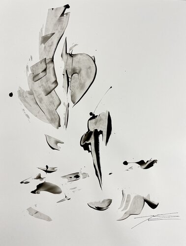 Capitaine by Karine Langevin Kjl, Drawing for Sale on Select