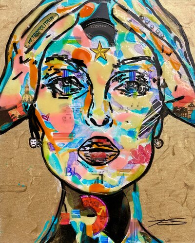 Elektra by Karine Langevin Kjl, Painting for Sale on Select