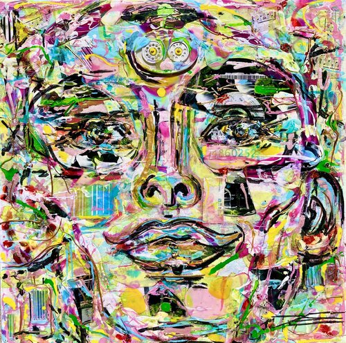 Brave the Storm by Karine Langevin Kjl, Painting for Sale on Select