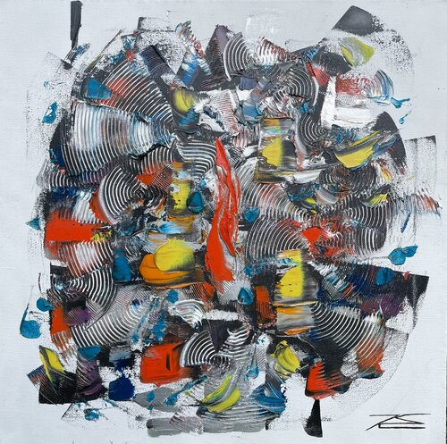 Floraison by Karine Langevin Kjl, Painting for Sale on Select