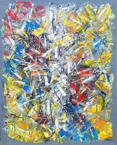 Jardin d'Eté by Karine Langevin Kjl, Painting for Sale on Select