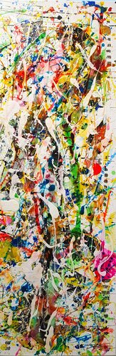 Déjeuner sur l'herbe revisité T1 by Karine Langevin Kjl, Painting for Sale on Select