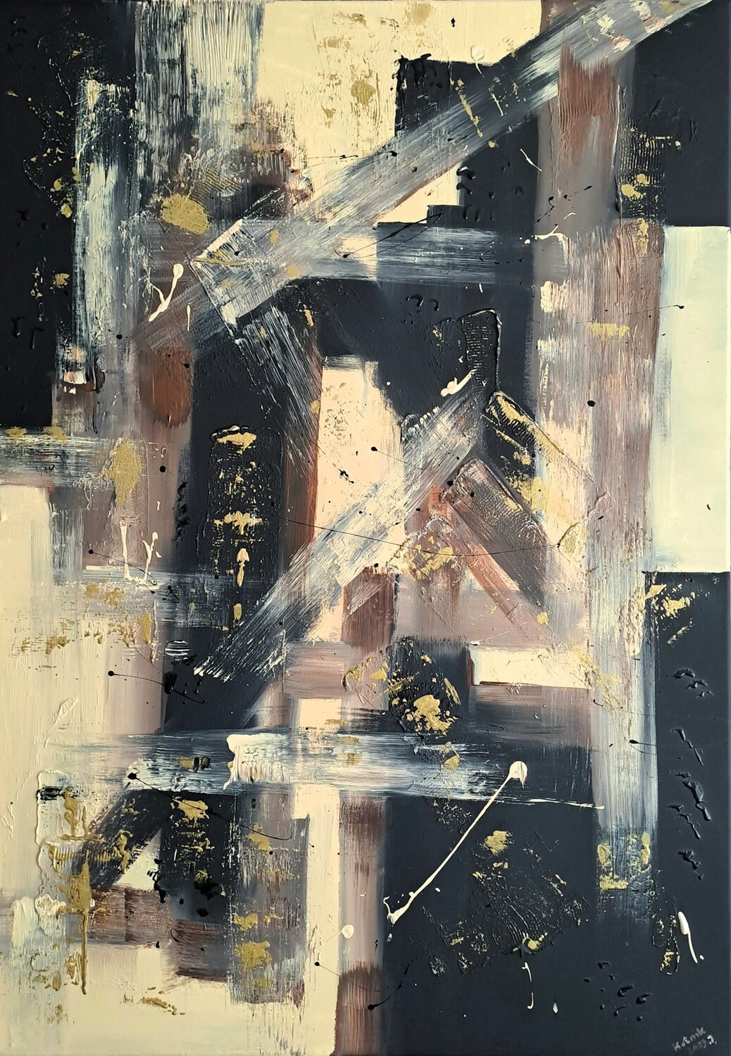 Geometric Harmony Igor Kotnik Original painting for sale