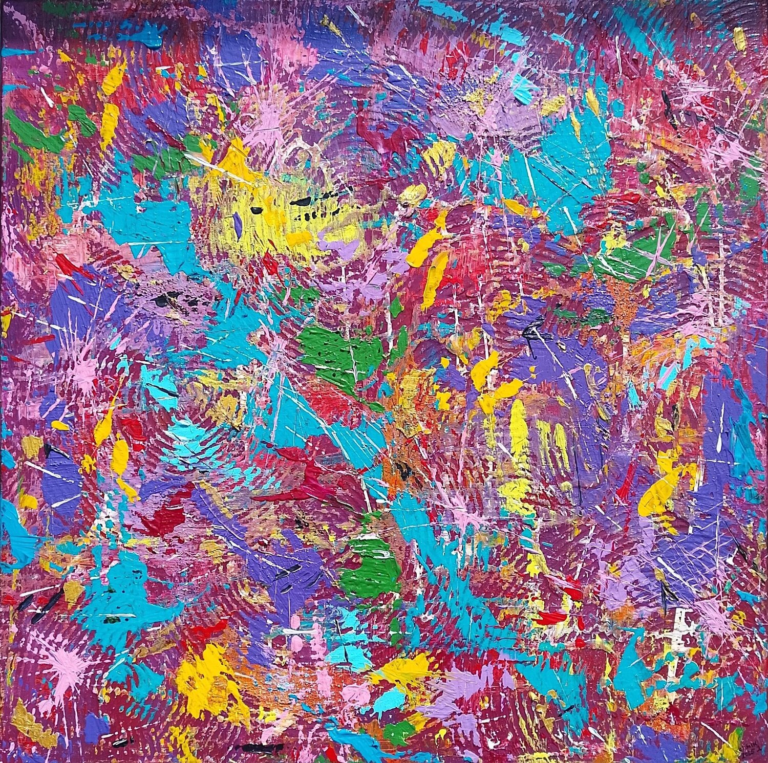 Samba X Igor Kotnik Original painting for sale