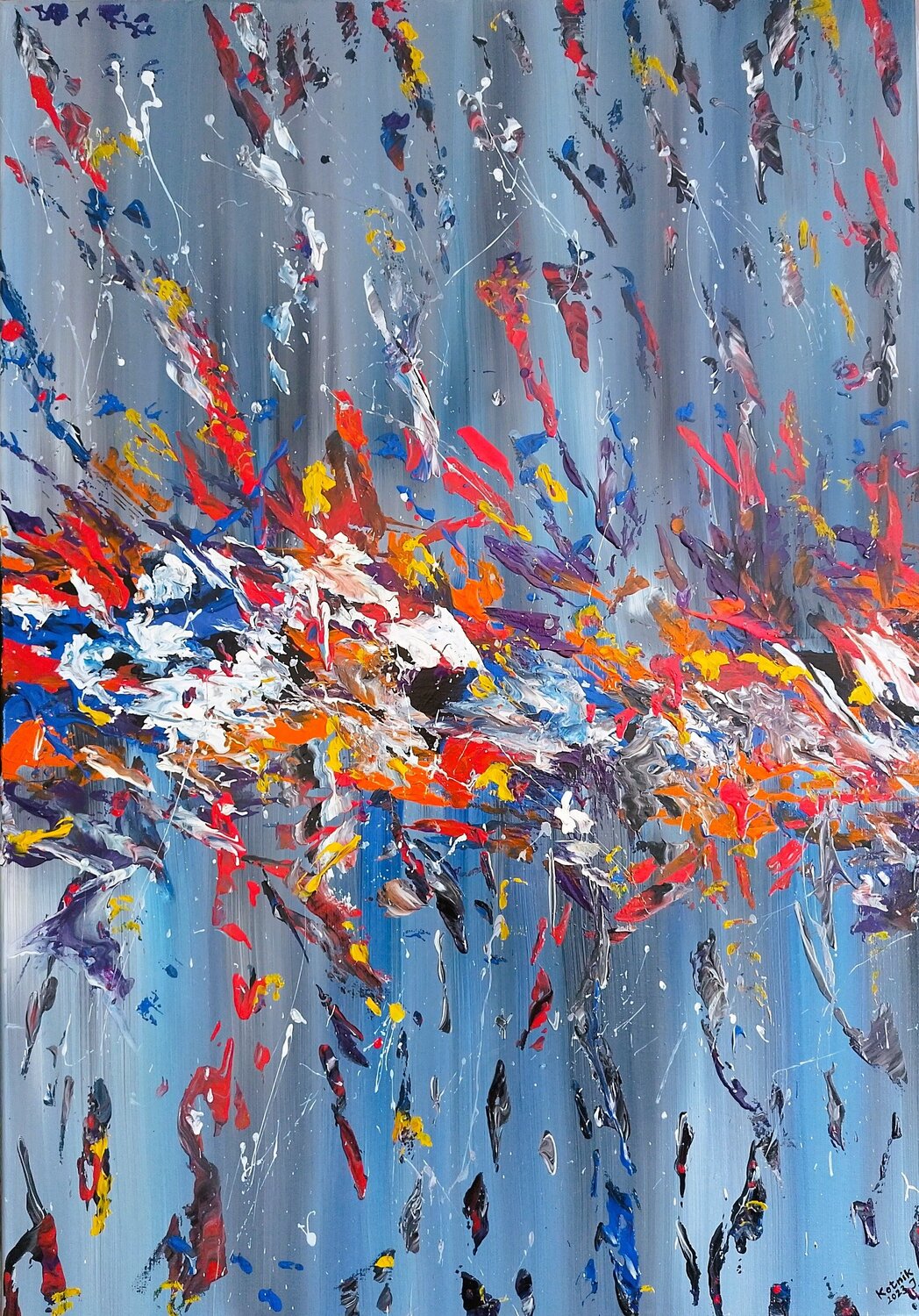 Flow State Igor Kotnik Original painting for sale