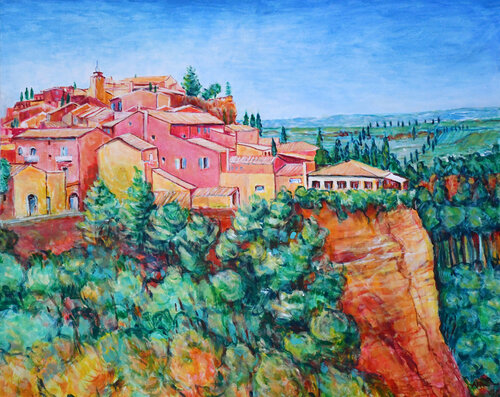 Roussillion by Ana Smarż, Painting for Sale on Select