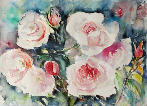 Whispers of Light by Ana Smarż, Painting for Sale on Select