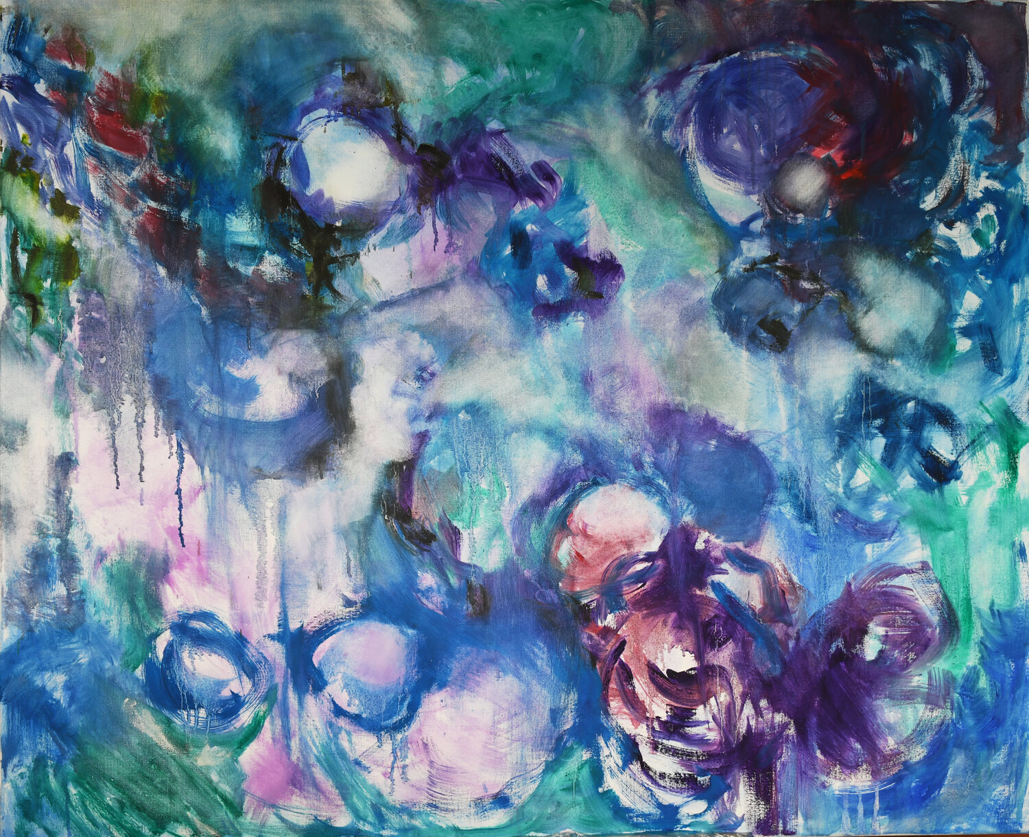 Secrets of the Red Heart Ana Smarż Original painting for sale