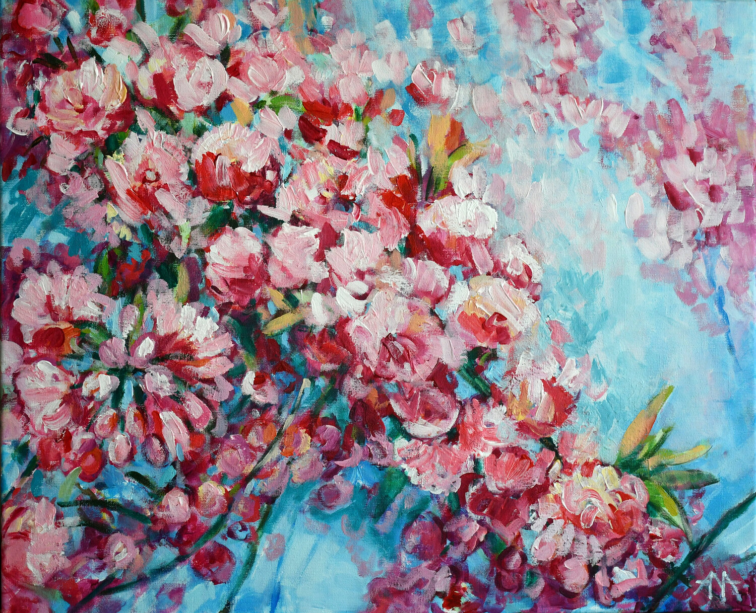 April Asks No Permission Ana Smarż Original painting for sale