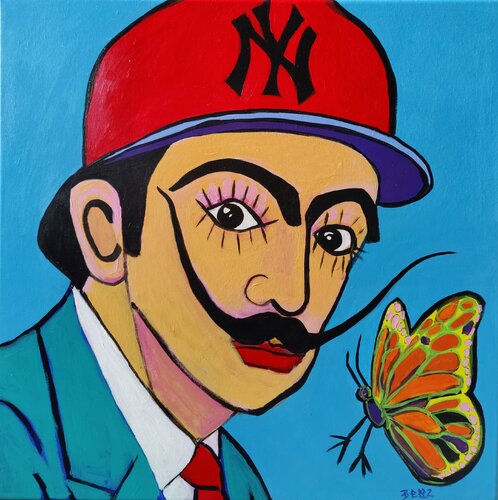 Butterfly's Dream by Serge Berezjak, Painting for Sale on Select