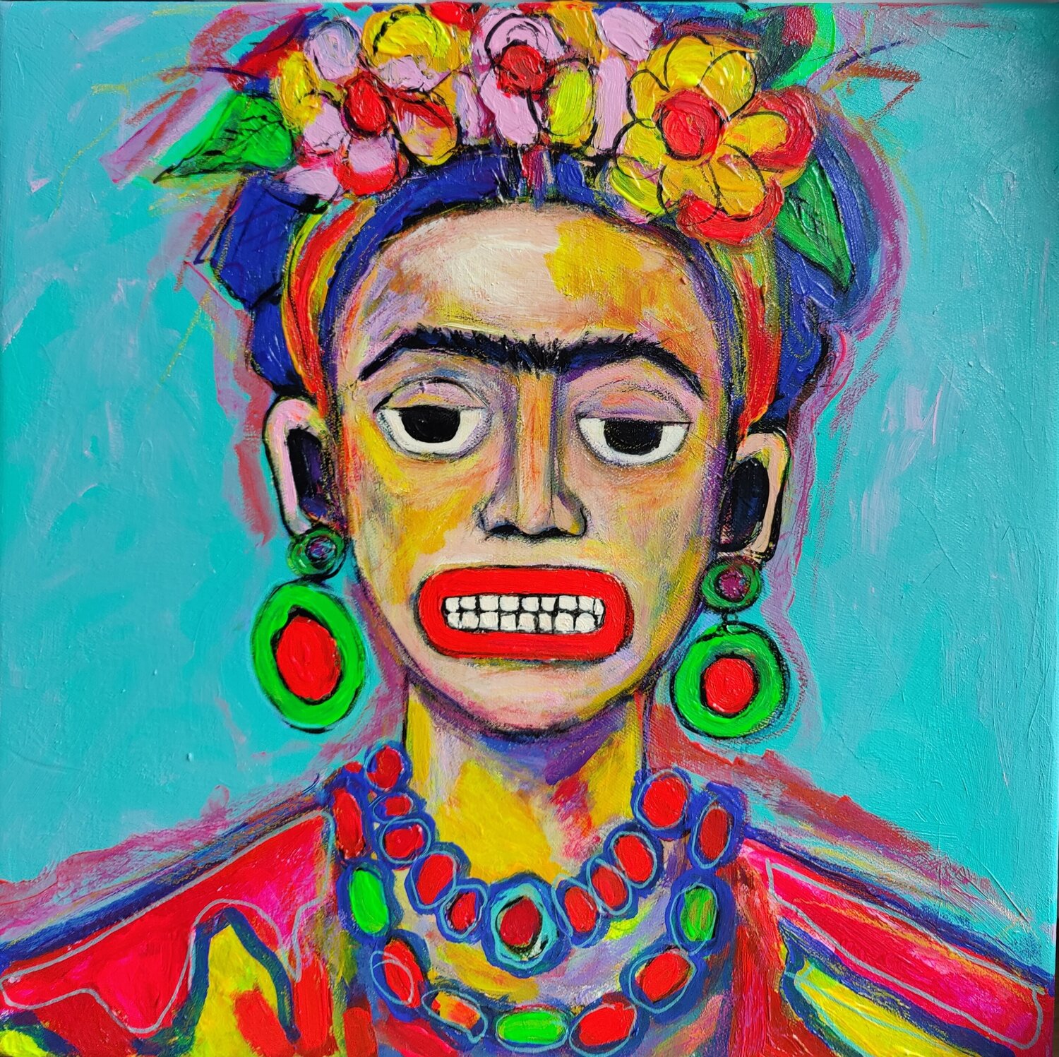 Frida Serge Berezjak Original painting for sale