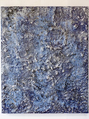 青と銀のF15 by yuko kimura, Painting for Sale on Select
