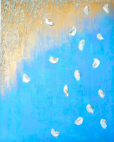 花びらが踊る by yuko kimura, Painting for Sale on Select
