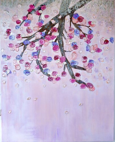 桜 by yuko kimura, Painting for Sale on Select
