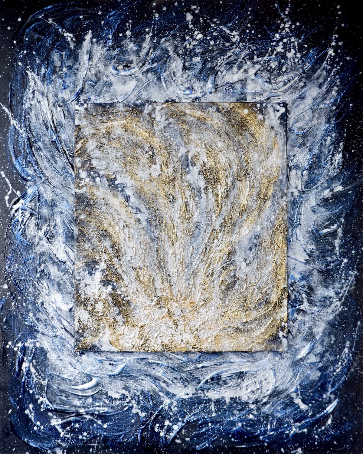オーバーフローパワーF40 yuko kimura Original painting for sale