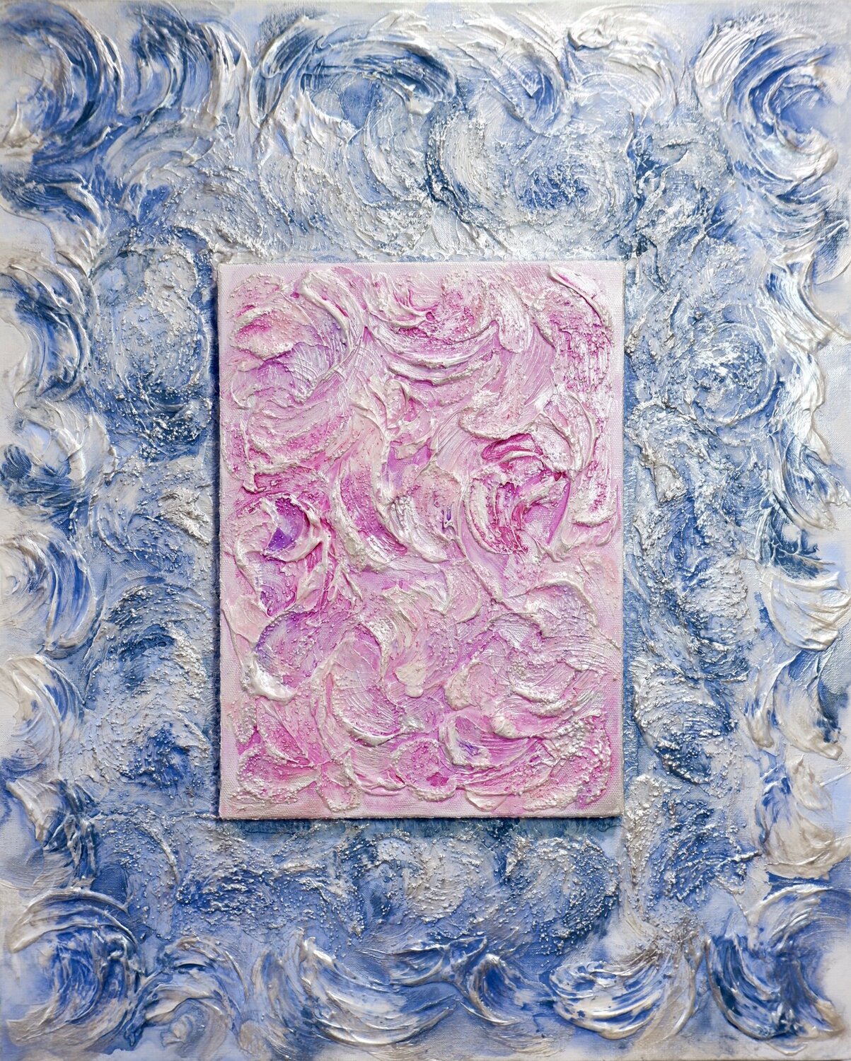 フラワーセレンディピティF15 yuko kimura Original painting for sale