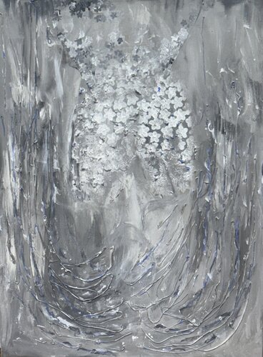 The Veil by Jacquilyn Eusanio, Painting for Sale on Select