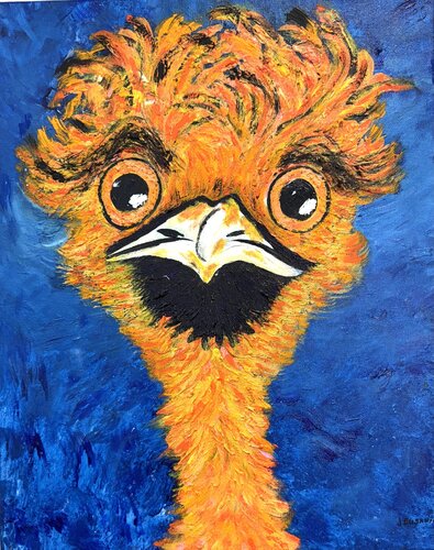 Cutie Pie by Jacquilyn Eusanio, Painting for Sale on Select