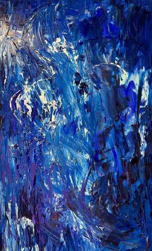 Blue by Jacquilyn Eusanio, Painting for Sale on Select