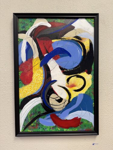 Movement in Color Color by Jacquilyn Eusanio, Painting for Sale on Select