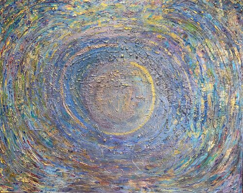 The City Lights by Jacquilyn Eusanio, Painting for Sale on Select