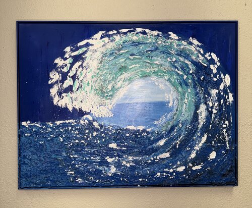 Love Wave by Jacquilyn Eusanio, Painting for Sale on Select