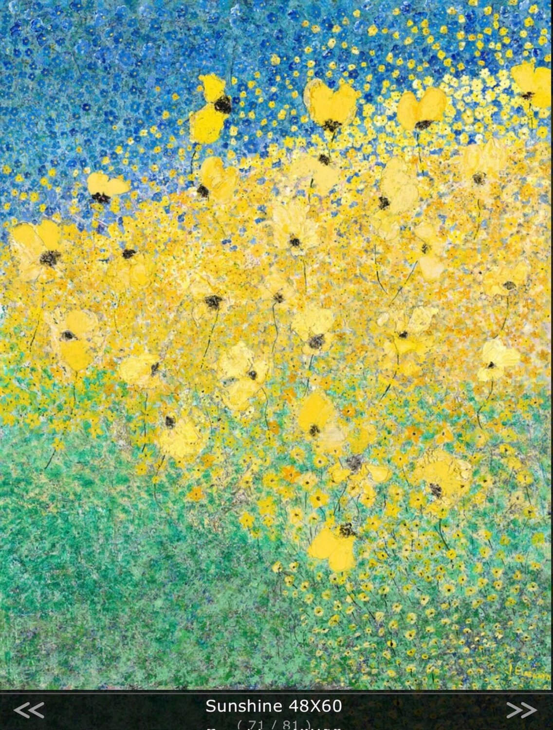 Sunshine Jacquilyn Eusanio Original painting for sale