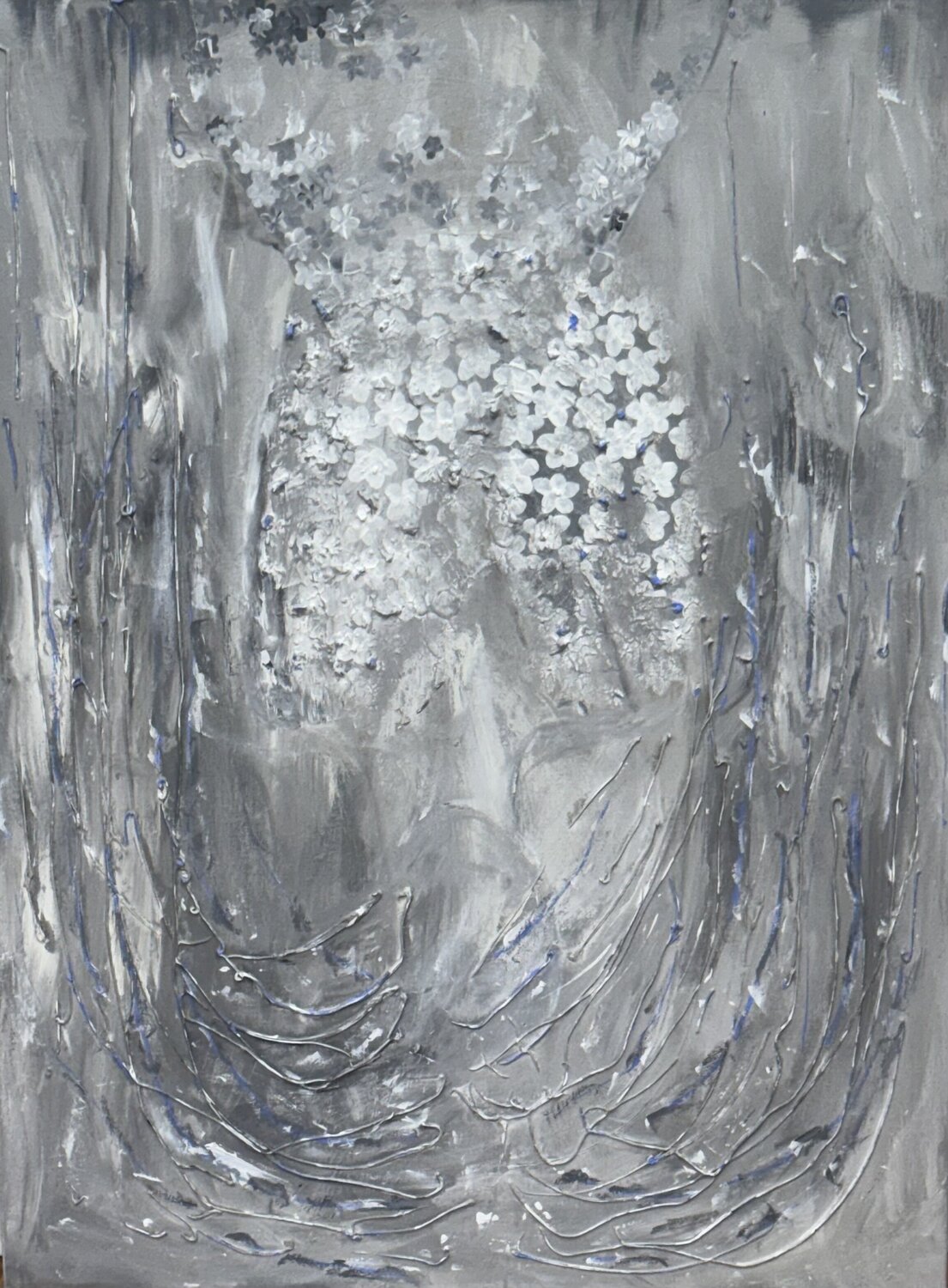 The Veil Jacquilyn Eusanio Original painting for sale