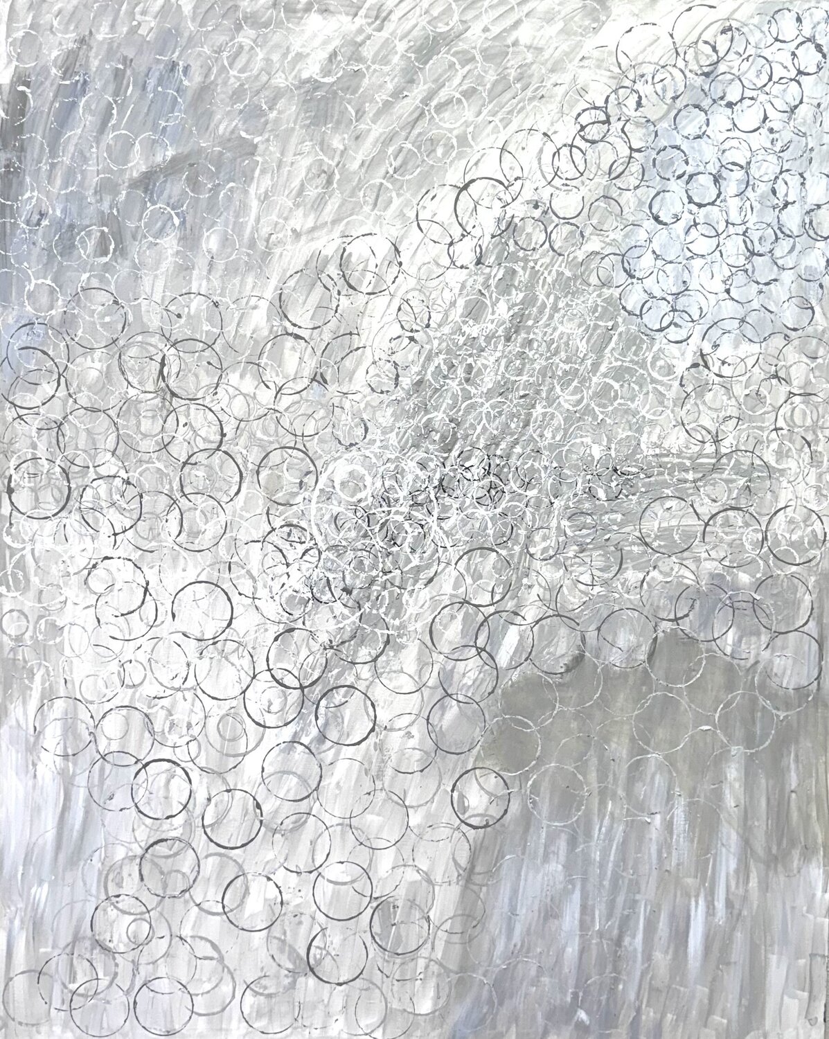 Circles of Love Jacquilyn Eusanio Original painting for sale