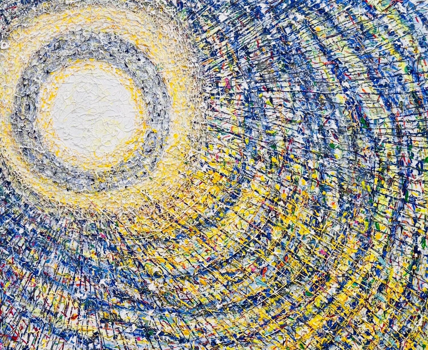 Sunshine Over Life Jacquilyn Eusanio Original painting for sale