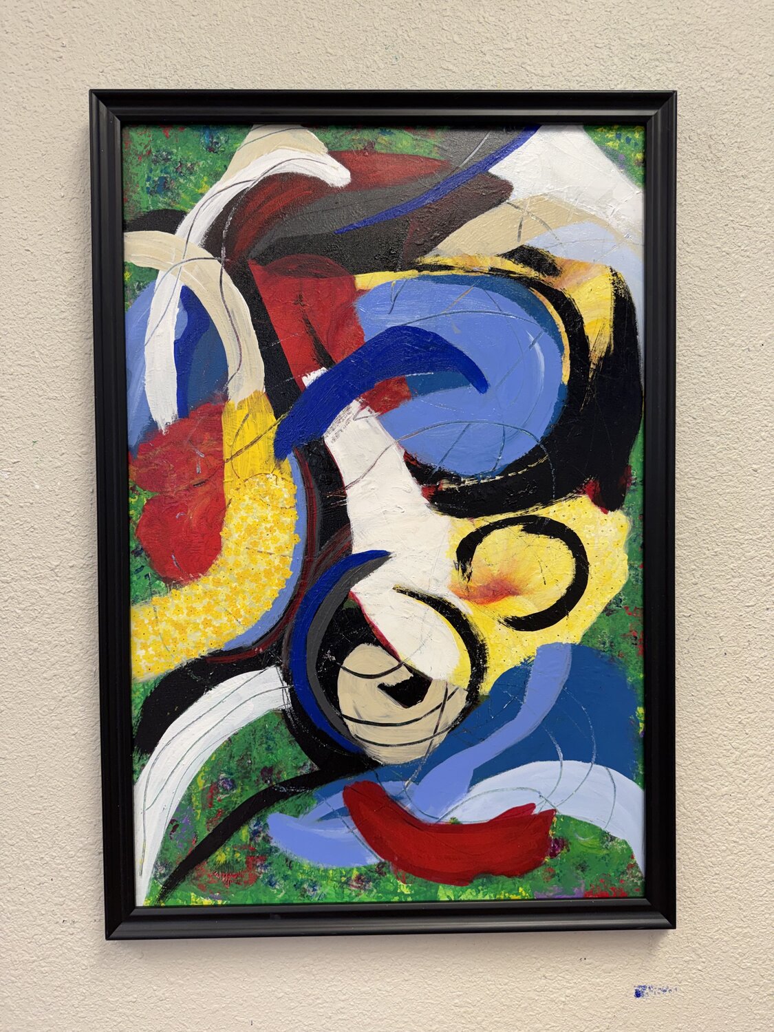 Movement in Color Color Jacquilyn Eusanio Original painting for sale