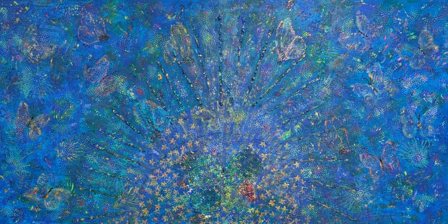City Lights Jacquilyn Eusanio Original painting for sale