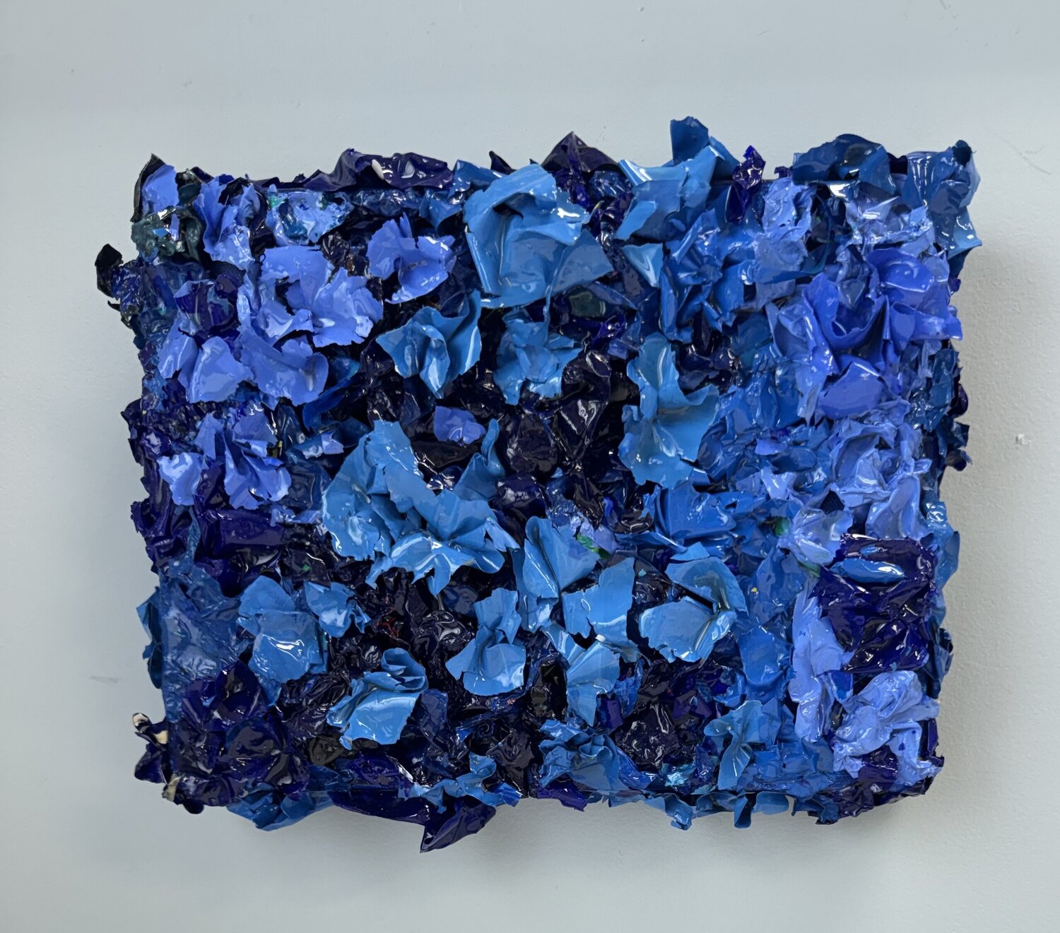 Many Colors of Blue Jacquilyn Eusanio Original painting for sale