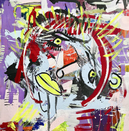 “Zwischen Jetzt und Damals” by simon thon, Painting for Sale on Select