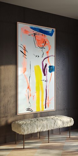"Speakeasy" by simon thon, Painting for Sale on Select