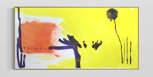 "Ich tauche auf" by simon thon, Painting for Sale on Select