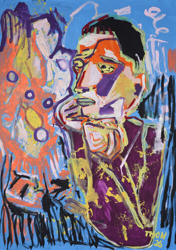 “Irritation” by simon thon, Painting for Sale on Select