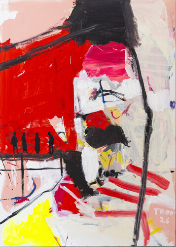 "Transformationsschwelle" by simon thon, Painting for Sale on Select