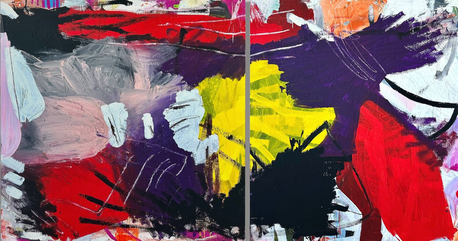 "No. 38" simon thon Original painting for sale